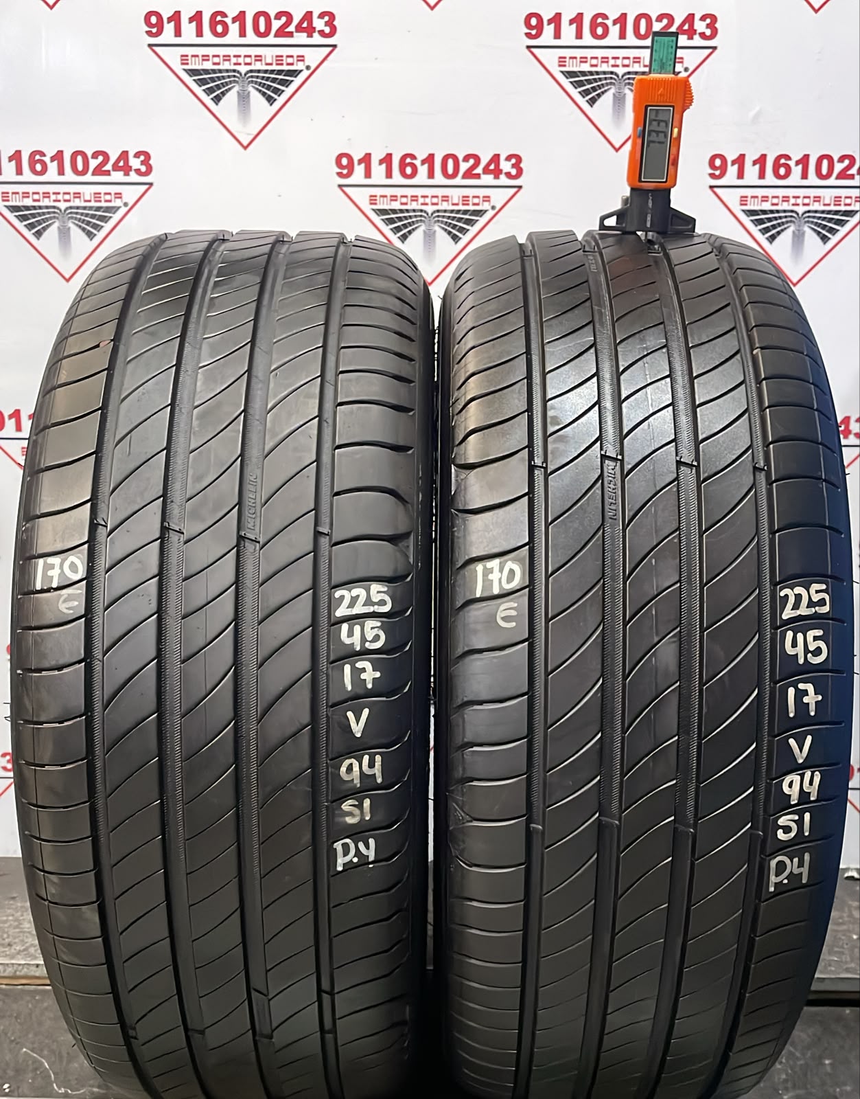 MICHELIN PRIMACY 4 USADO  225/45 R17 94 V